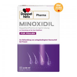 미녹시딜 도펠헤르츠 Minoxidil DoppelherzPharma 20 mg/ml (2% )[60ml 3ea] 여성용