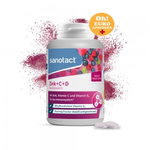 자노탁트 아연+비타민 C+D 고함량 [150stk] sanotact Zinc+C+D High Dose [150stk]