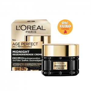 LOREAL 안티 링클 나이트 크림 에이지 퍼펙트, 50ml