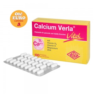 칼슘 벌라 600mg 필름코팅정 [100정] CALCIUM VERLA 600mg [100stk]