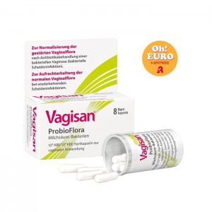 VAGISAN ProbioFlora 유산균 질 캡슐 8개입