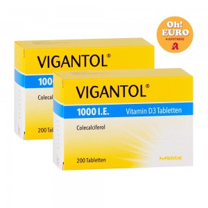 비간톨 비타민D3 1000IE [200정x2] vigantol 1000IE vitamin d3 [200stk x2]