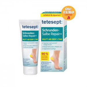 테테셉트 갈라진발뒤꿈치 크림 리페어+ 60ml*2