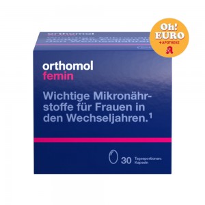오쏘몰 페민 캡슐 폐경기 영양제 [60캡슐] Orthomol Femin Capsules [60stk]