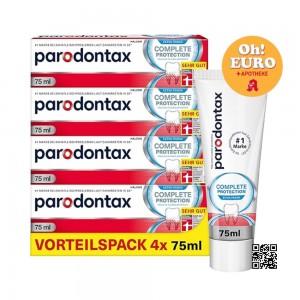 파로돈탁스 컴플리트 출혈있는 잇몸용 치약 [75mlx4] Parodontax Complete Protection Extra Frisch [75mlx4]