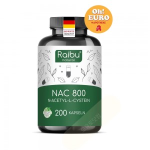 라이부 NAC 800mg 고용량캡슐 [200캡슐] Raibu NAC High Dose 800mg [200stk]