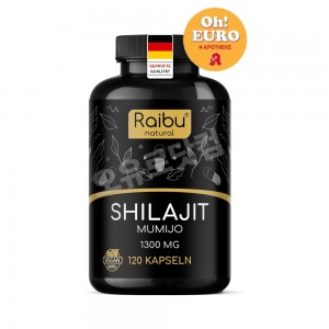 라이부 실라짓 오리지널 히말라야 (무미조) [120캡슐] Raibu shilajit Original Himalaya (Mumijo) [120stk]