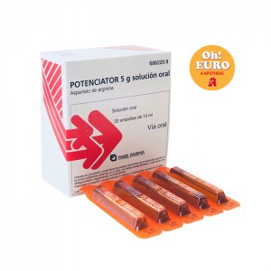 Potenciator 포텐시에이터 아르기닌 아스파테이트 5g 앰플 [10mlx20]