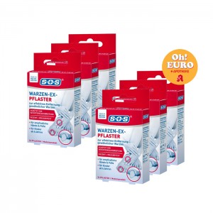 사마귀 제거 방수 패치 SOS Warzen-Ex Pflaster