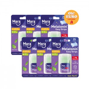 Mara Expert Melatonin 멜라토닌 이지 스트립 1mg 24매x6