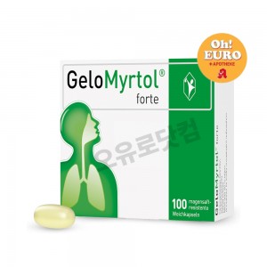 젤로 미르톨 포르테 환절기 호흡기관리 허브거담제 [100캡슐] GeloMyrtol Forte [100stk]