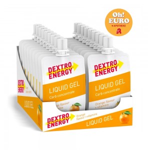 덱스트로 에너지 젤 오렌지 마라톤 자전거 운동용 [60mlx18] DEXTRO ENERGY Liquid Gel Orange [60mlx18]