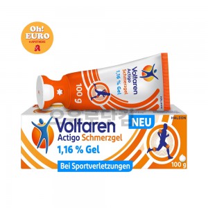 볼타렌 엑티고 페인 젤 디클로페낙함유 통증 젤 [100g] Voltaren Actigo Pain Gel with 1% Diclofenac [100g]