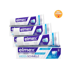 elmex 엘멕스 화이트 슈멜츠 미백 치약 75ml x 3개
