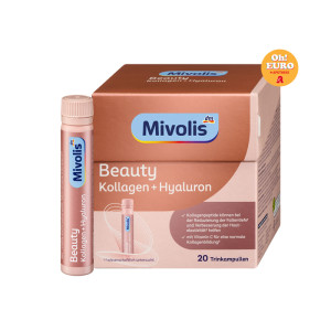 Mivolis 미볼리스 뷰티 콜라겐 히알루론산 드링크 앰플 25ml × 20개입